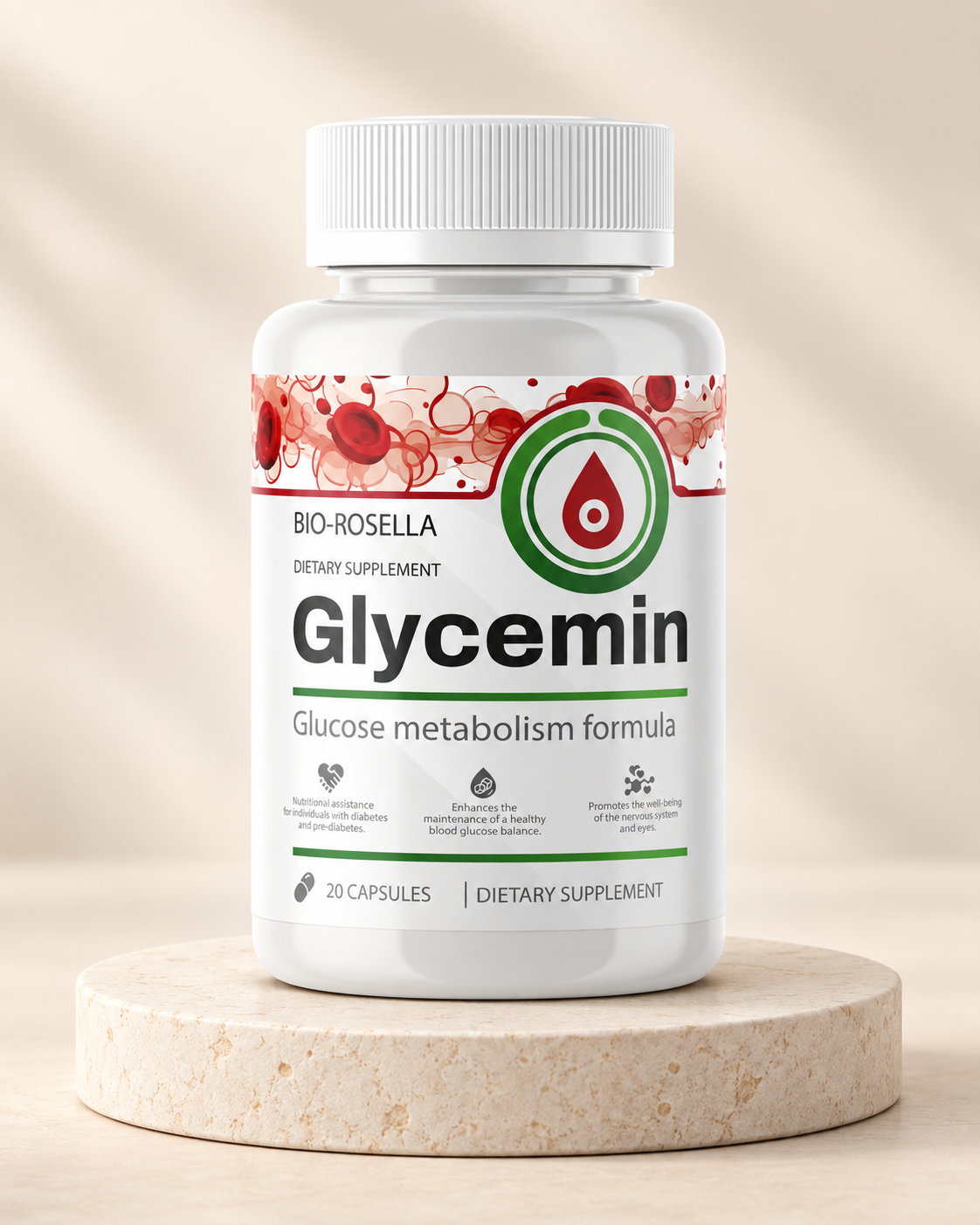 Glycemin product packaging